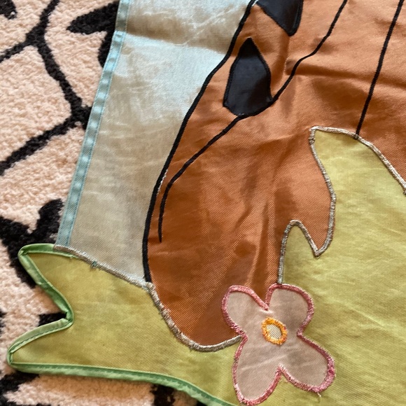 Vintage Scooby Doo Outdoor Flag Flowers and Sky - Picture 3 of 9